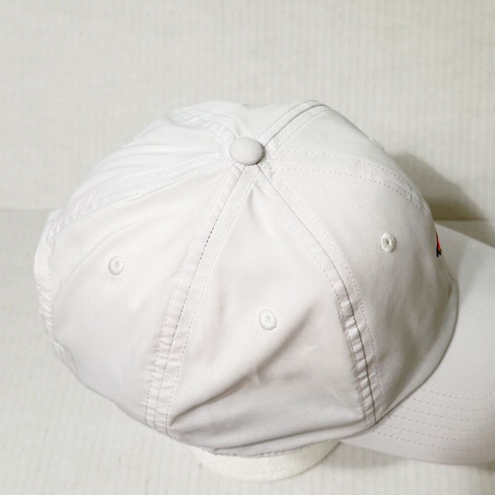 Birddogs Performance Hat Cap Strapback Adjustable White Lightweight Logo - Picture 5 of 8